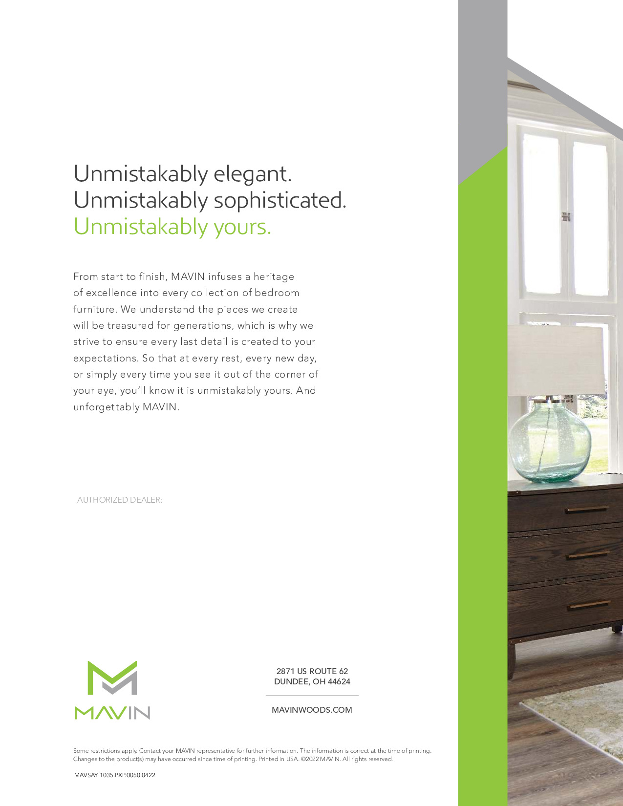 Amish Saybrook Bedroom Collection